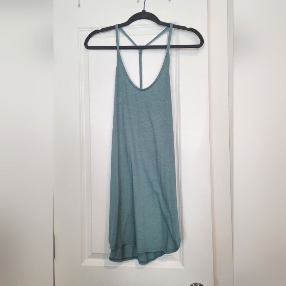 LuLu's Women's Teal Racerback Dress XS